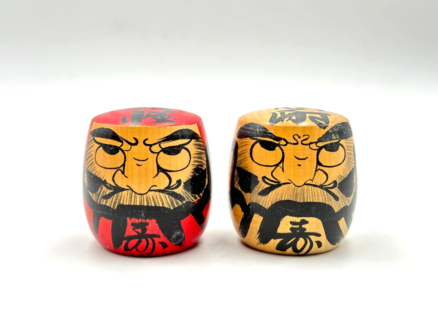 Coppia Kokeshi Daruma