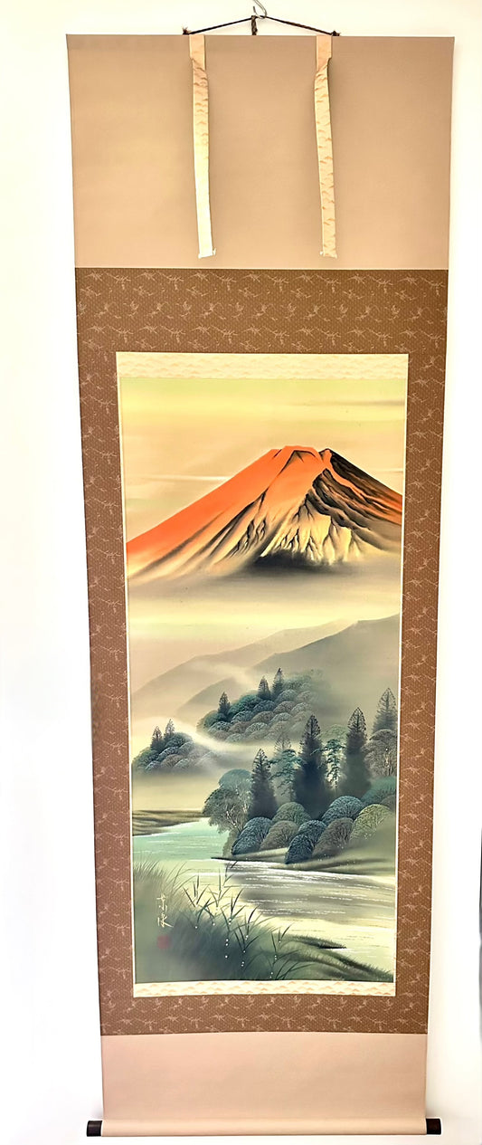 Kakemono Fuji Rosso