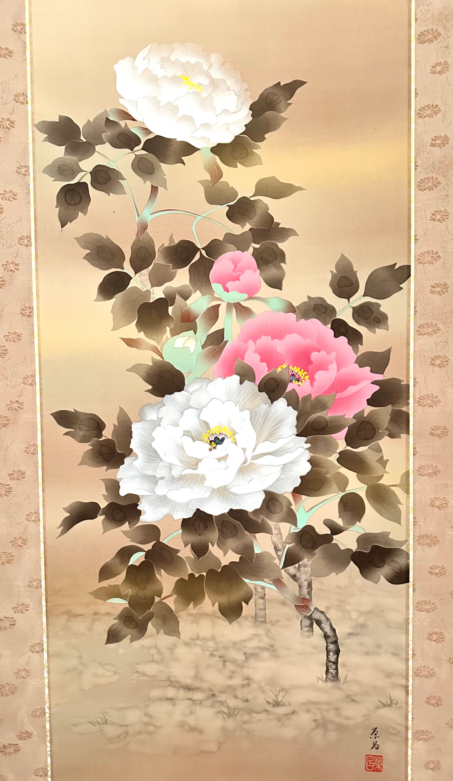 Kakemono Peonie